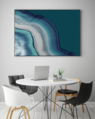 Agate Deep Blue Sea by PI Studio on GIANT ART - abstract