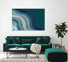 Agate Deep Blue Sea by PI Studio on GIANT ART - abstract
