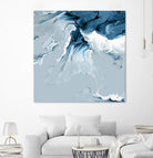 Azure Marble III by PI Studio on GIANT ART - abstract