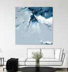 Azure Marble III by PI Studio on GIANT ART - abstract