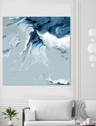 Azure Marble III by PI Studio on GIANT ART - abstract