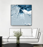 Azure Marble III by PI Studio on GIANT ART - abstract