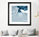 Azure Marble III by PI Studio on GIANT ART - abstract