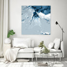 Azure Marble III by PI Studio on GIANT ART - abstract