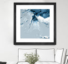 Azure Marble III by PI Studio on GIANT ART - abstract