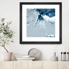 Azure Marble III by PI Studio on GIANT ART - abstract