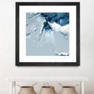 Azure Marble III by PI Studio on GIANT ART - abstract