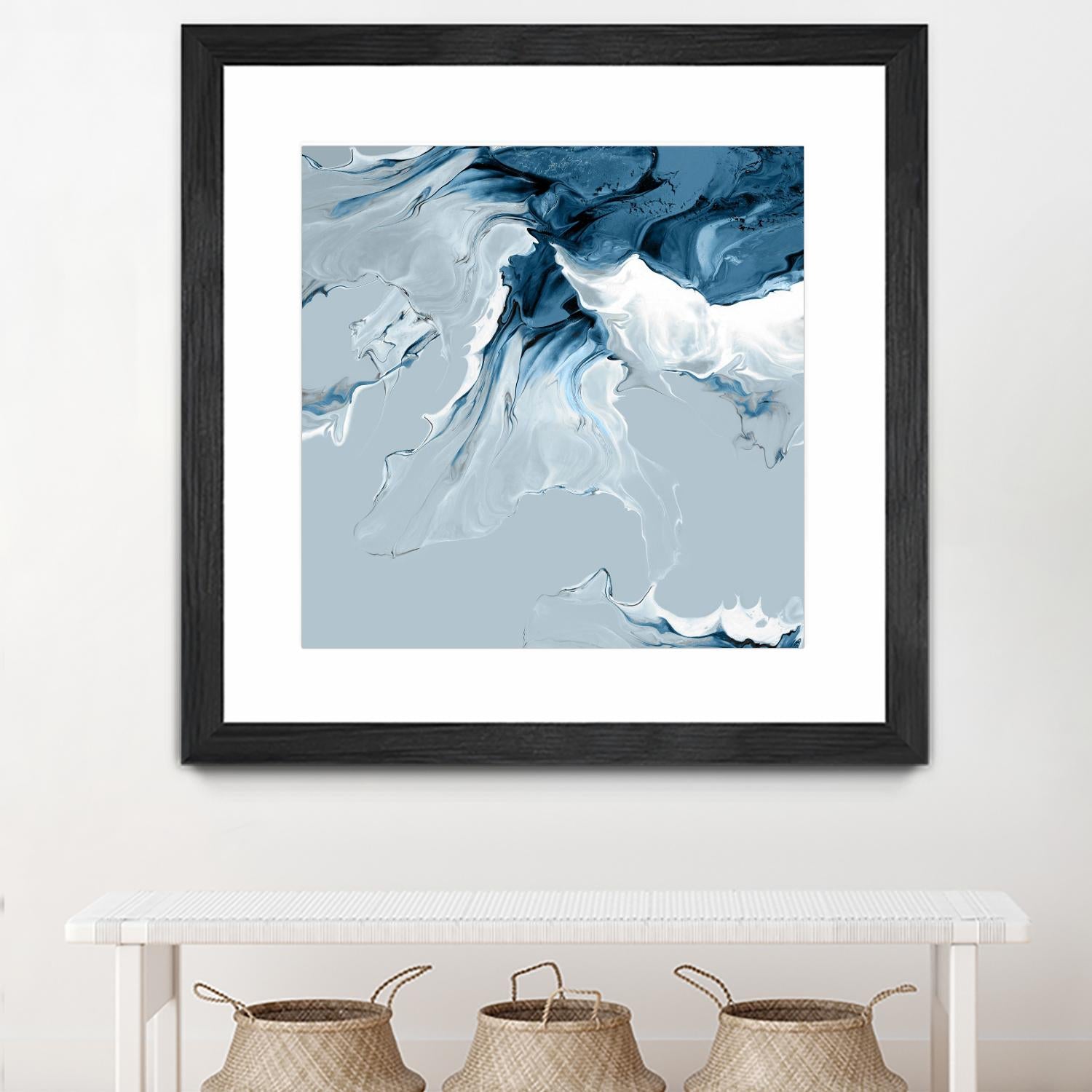 Azure Marble III by PI Studio on GIANT ART - abstract