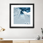 Azure Marble III by PI Studio on GIANT ART - abstract