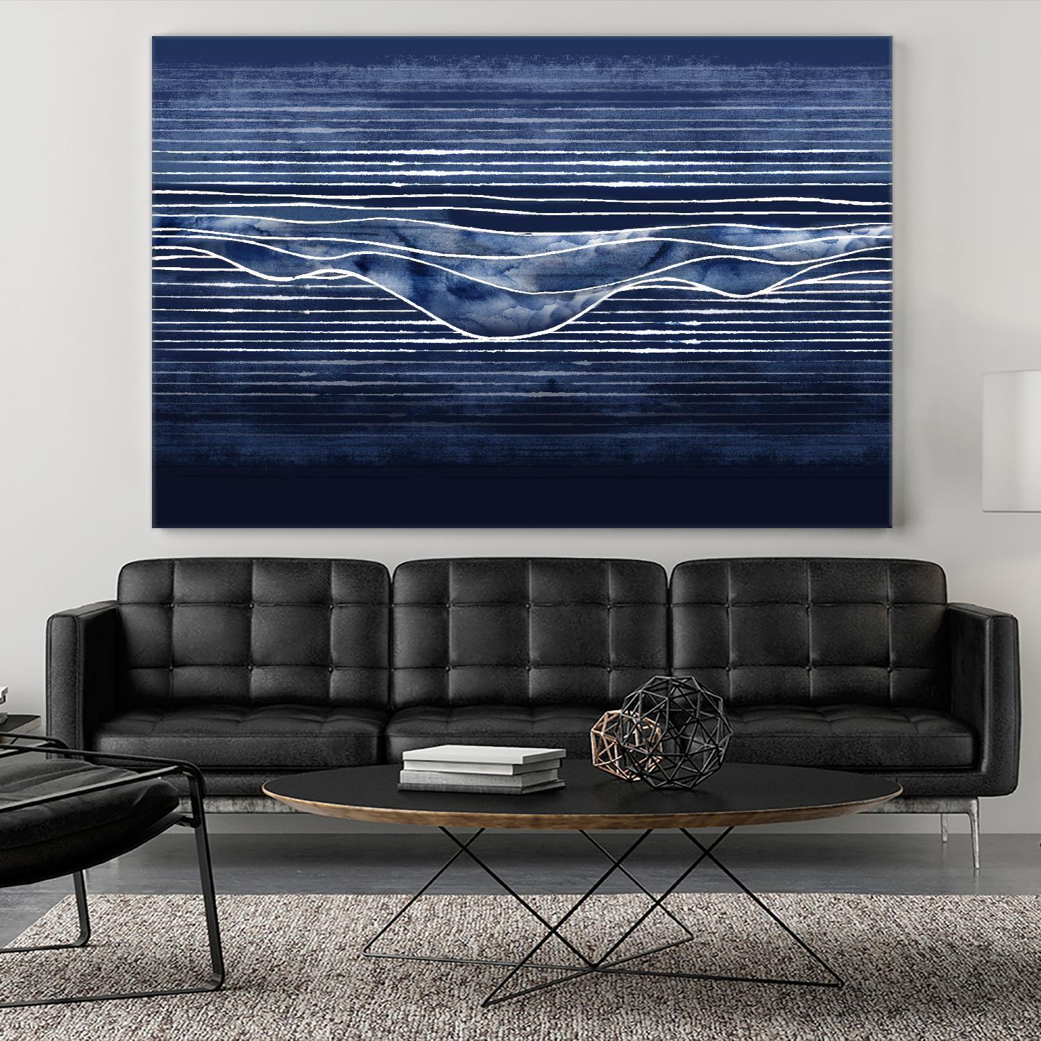 Beyond the Blue Hills by PI Studio on GIANT ART - abstract