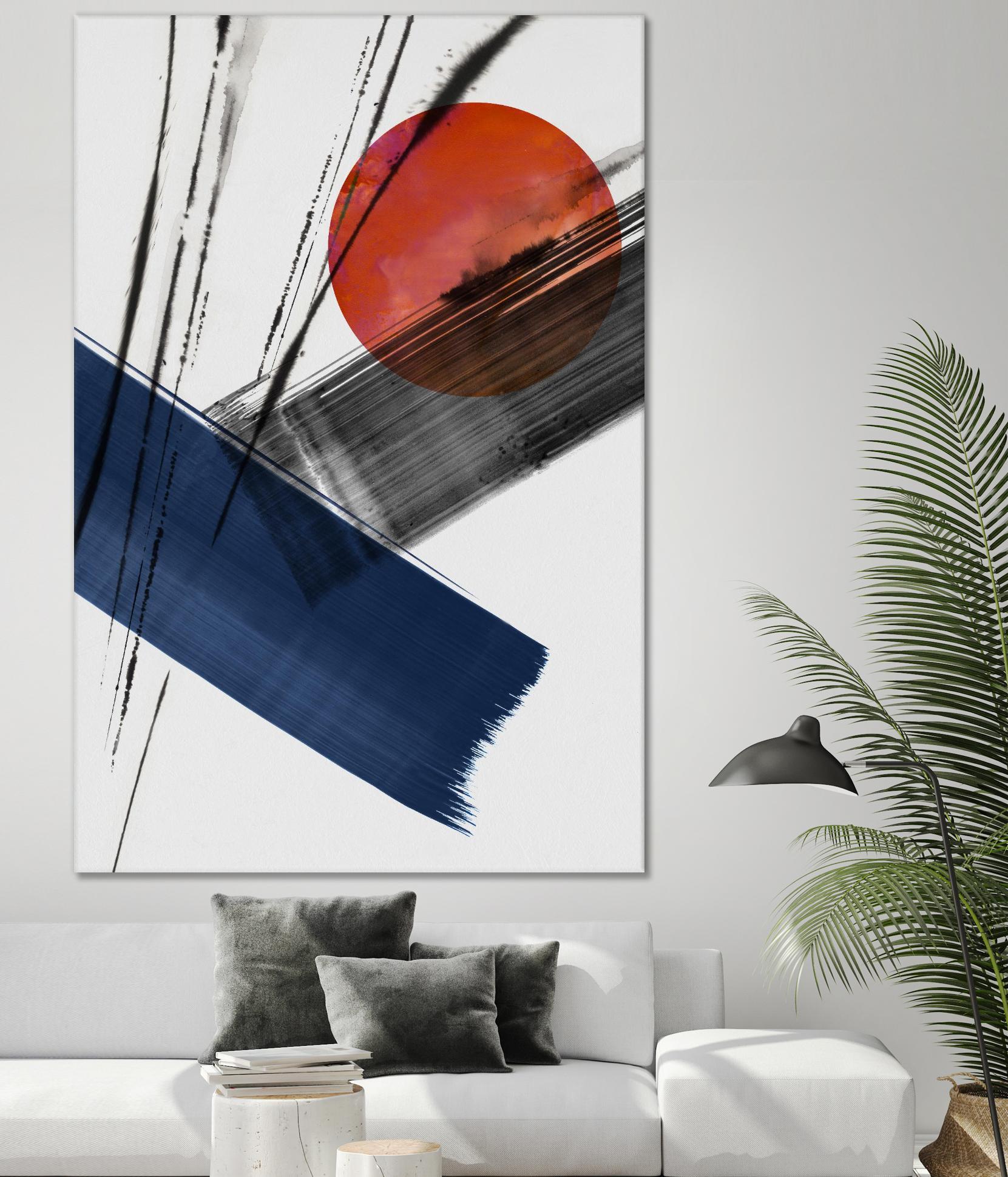 Red Sun Over Paradise II by PI Studio on GIANT ART - abstract