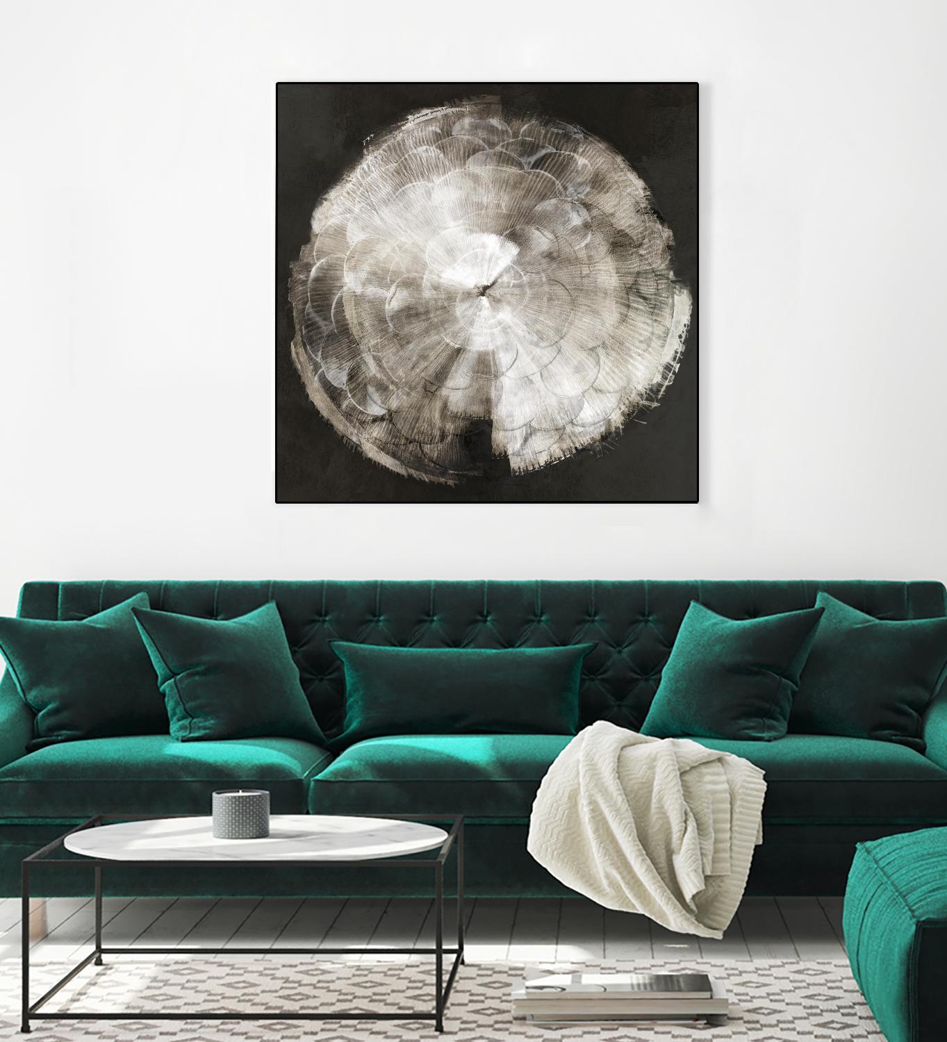 Touch of Darkened Silver by PI Studio on GIANT ART - abstract