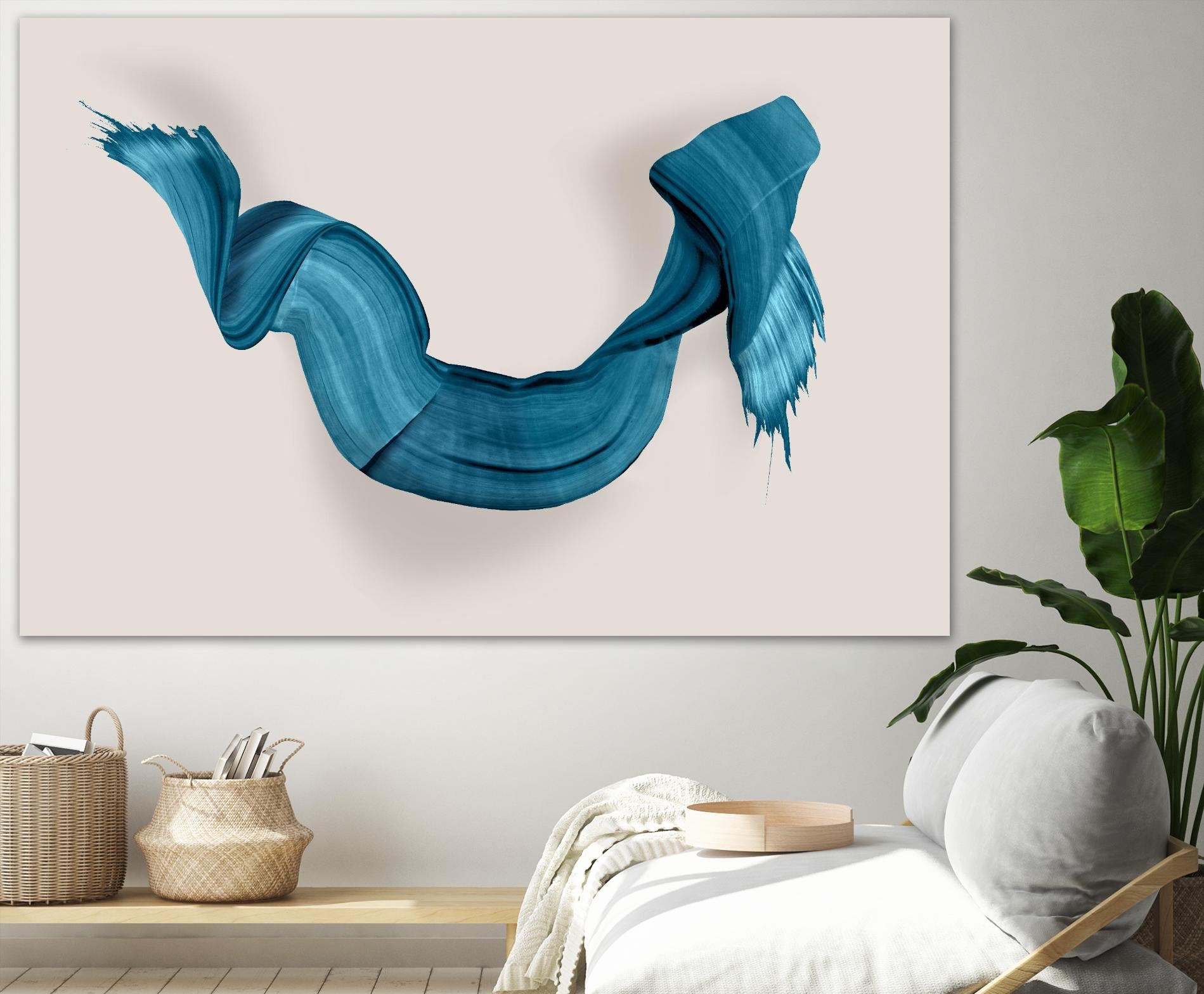 Azures Stroke by PI Studio on GIANT ART - abstract