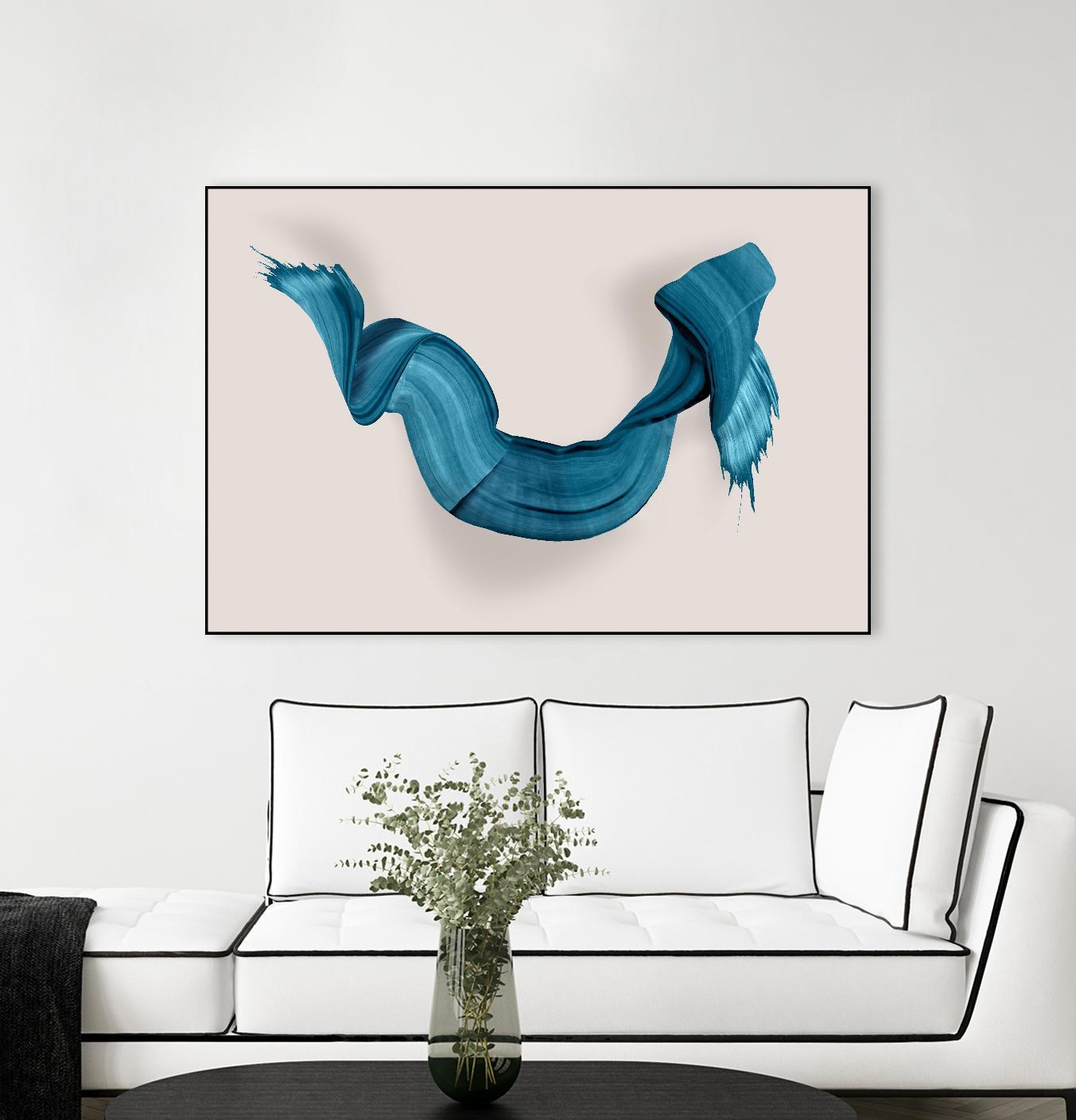 Azures Stroke by PI Studio on GIANT ART - abstract