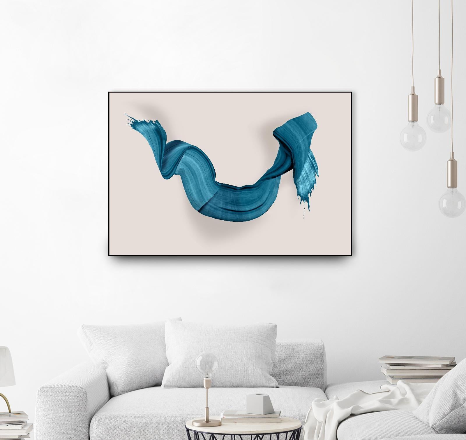 Azures Stroke by PI Studio on GIANT ART - abstract