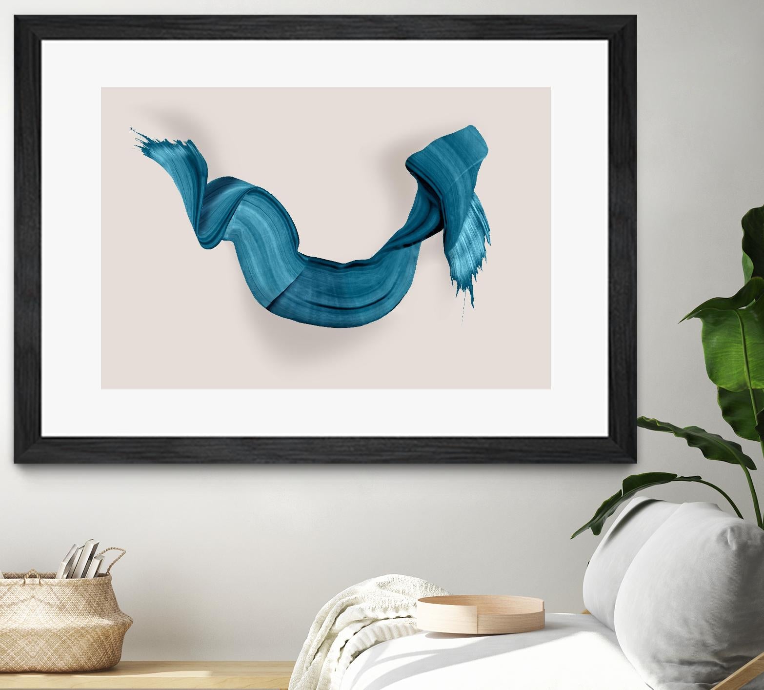 Azures Stroke by PI Studio on GIANT ART - abstract