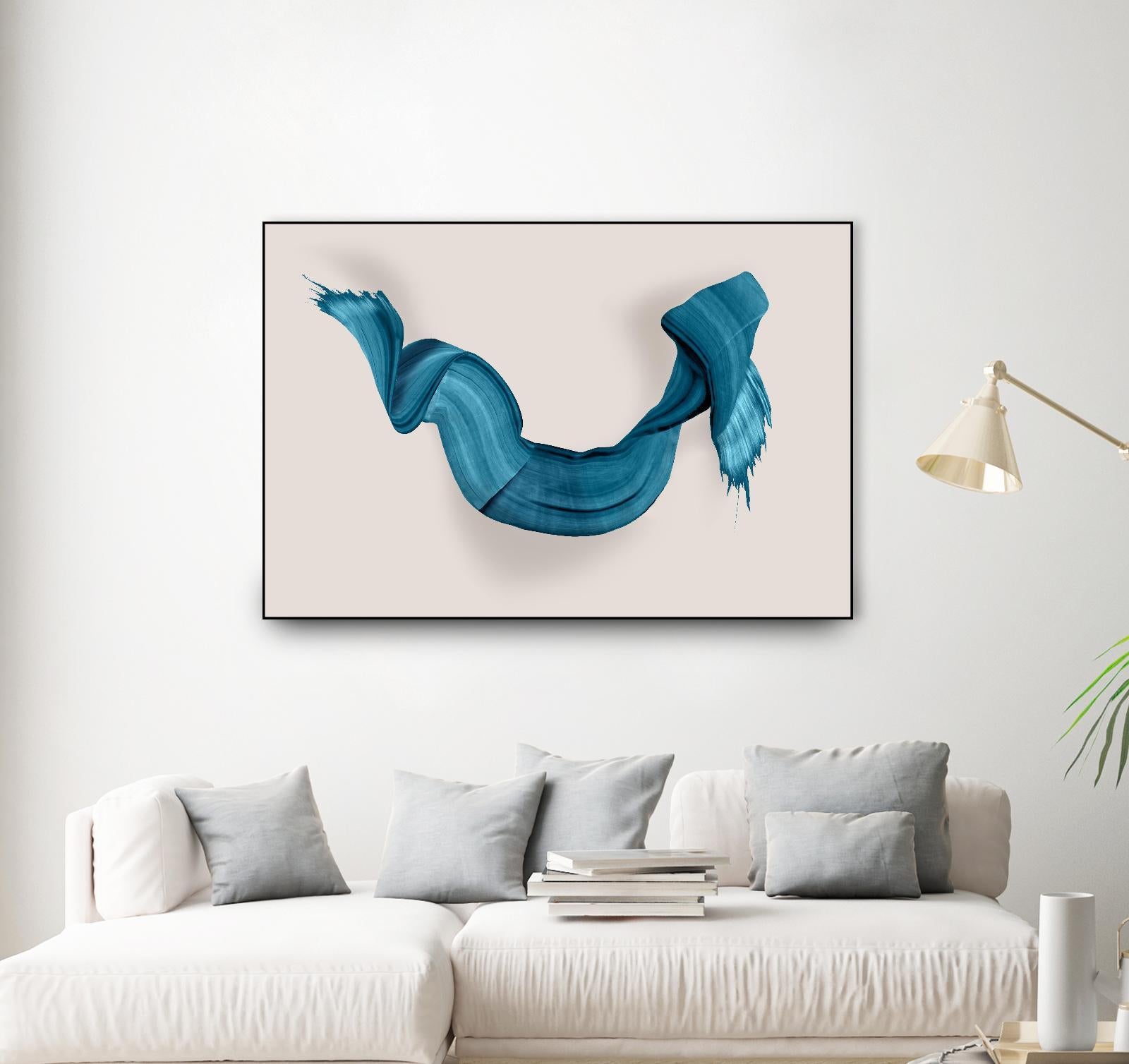 Azures Stroke by PI Studio on GIANT ART - abstract