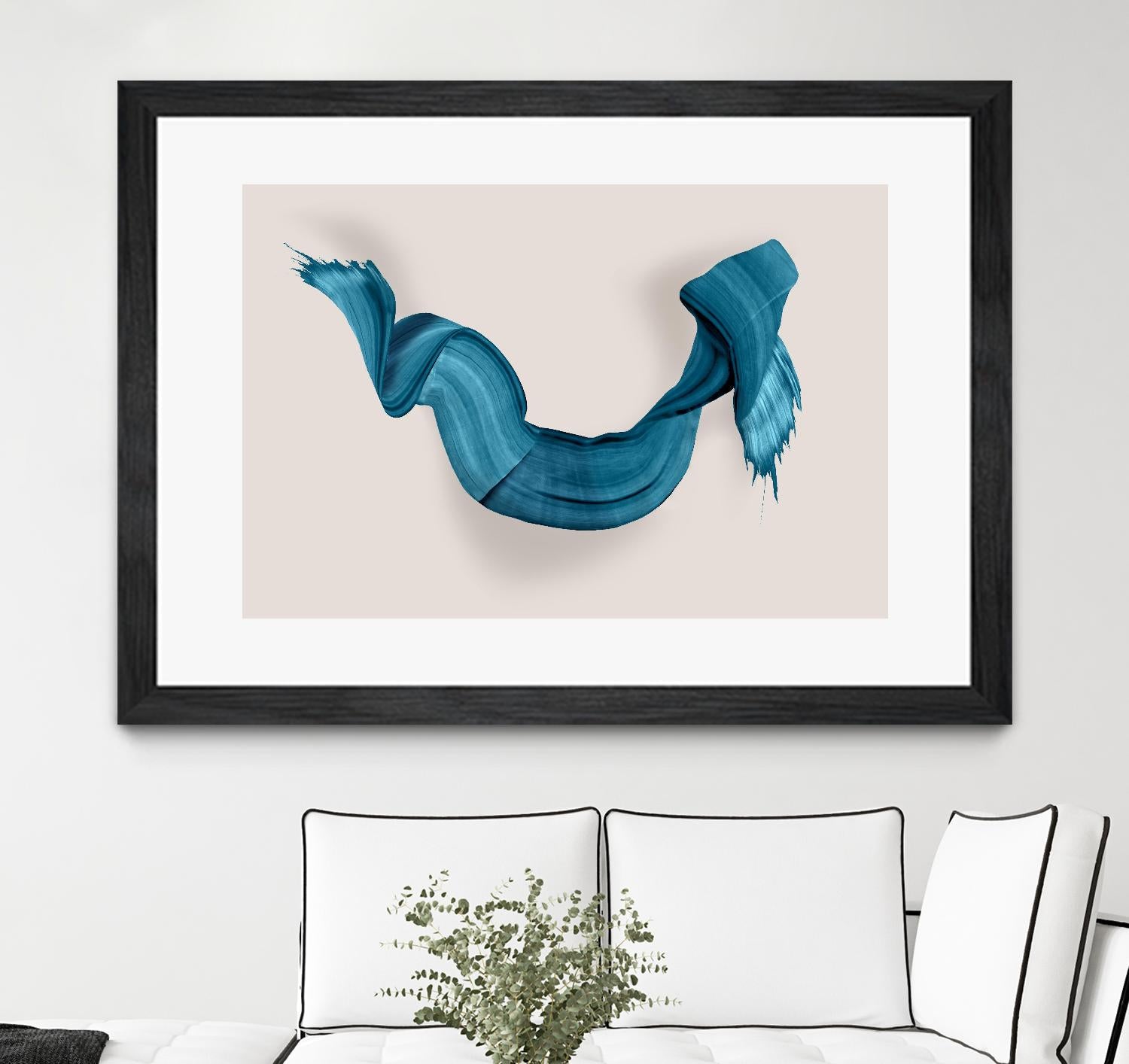 Azures Stroke by PI Studio on GIANT ART - abstract