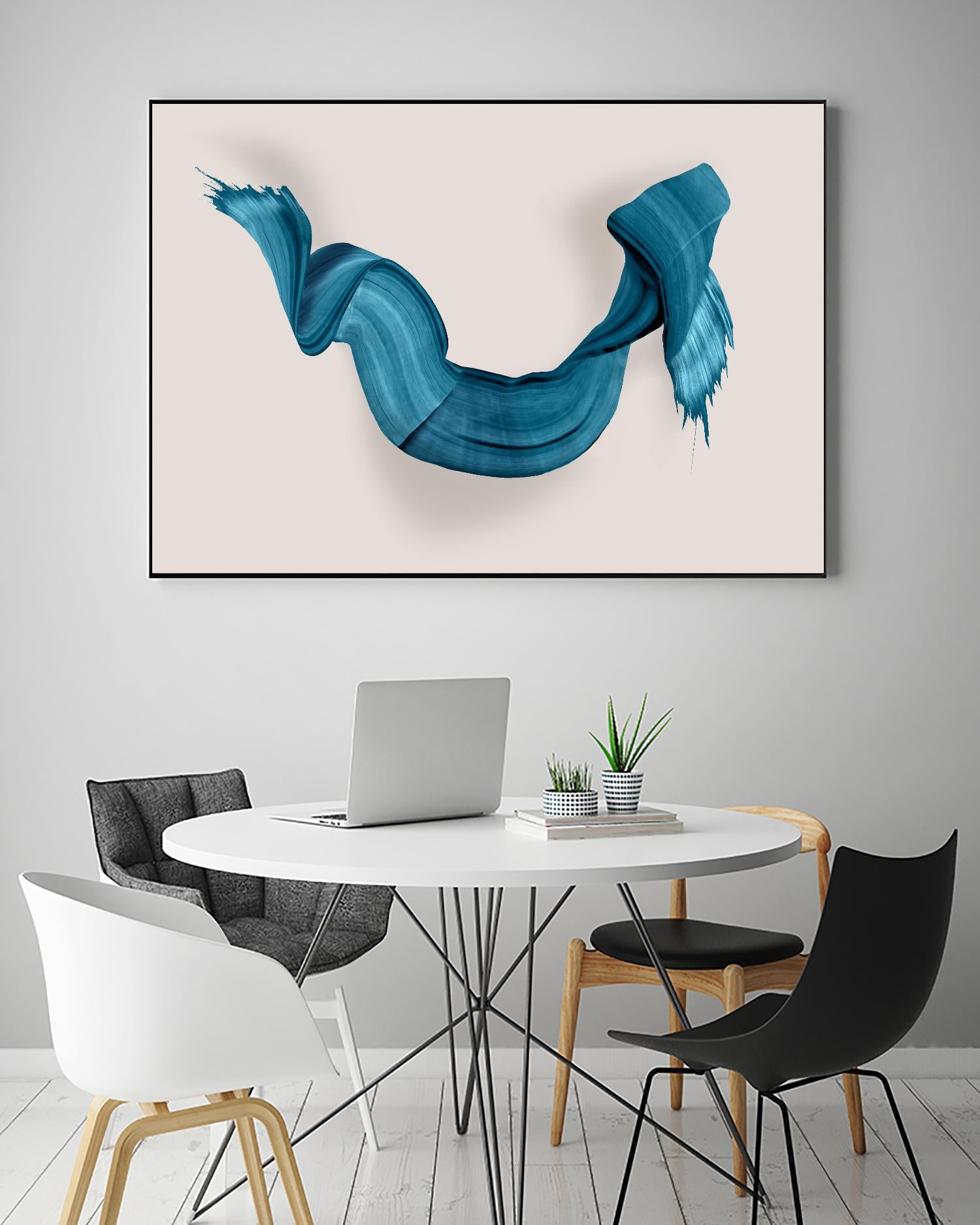 Azures Stroke by PI Studio on GIANT ART - abstract