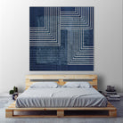 Beneath the Dark Blue Waves III by PI Studio on GIANT ART - abstract