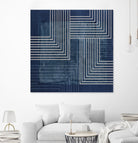 Beneath the Dark Blue Waves III by PI Studio on GIANT ART - abstract