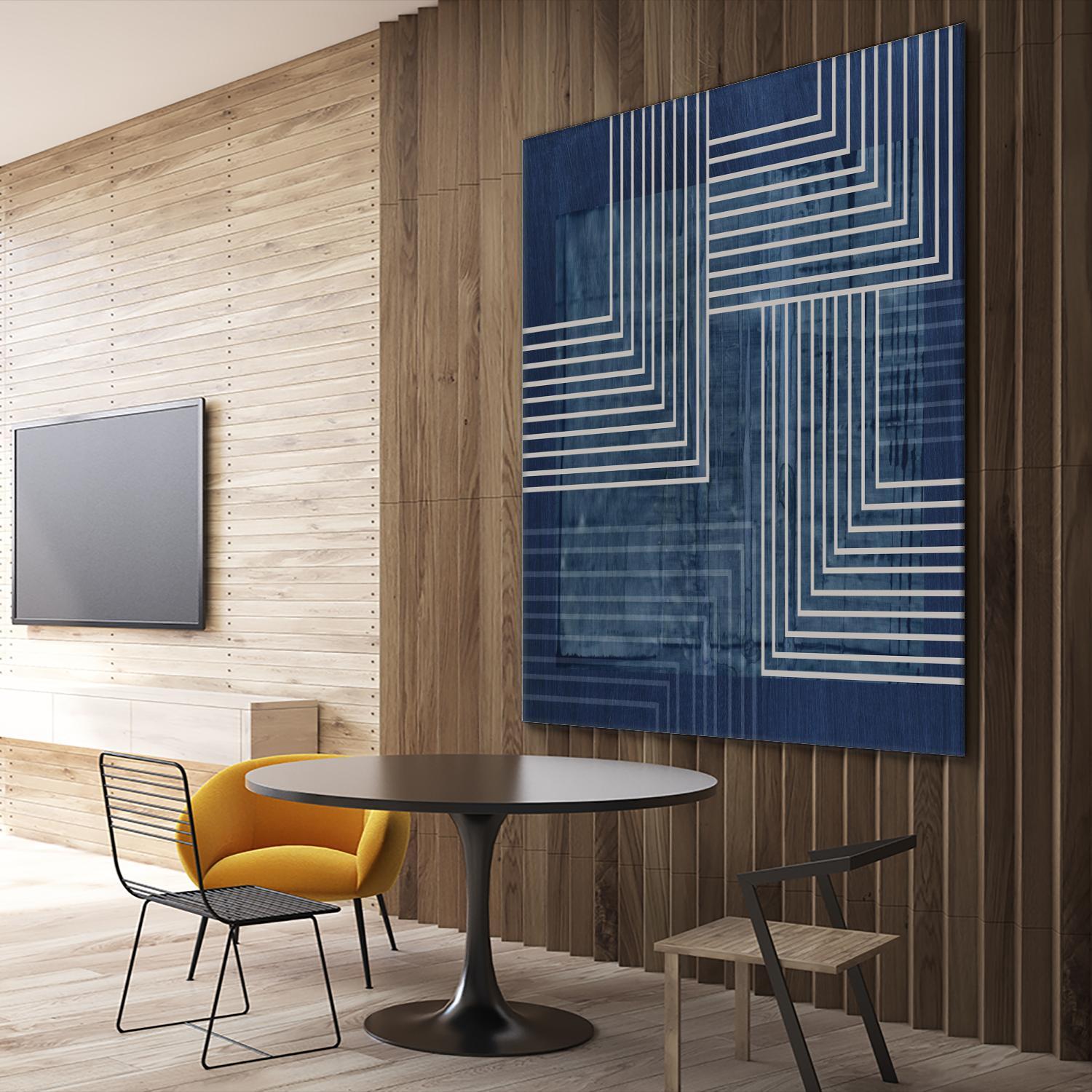 Beneath the Dark Blue Waves III by PI Studio on GIANT ART - abstract