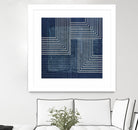 Beneath the Dark Blue Waves III by PI Studio on GIANT ART - abstract