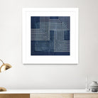 Beneath the Dark Blue Waves III by PI Studio on GIANT ART - abstract