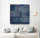 Beneath the Dark Blue Waves III by PI Studio on GIANT ART - abstract