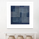 Beneath the Dark Blue Waves III by PI Studio on GIANT ART - abstract