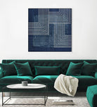 Beneath the Dark Blue Waves III by PI Studio on GIANT ART - abstract