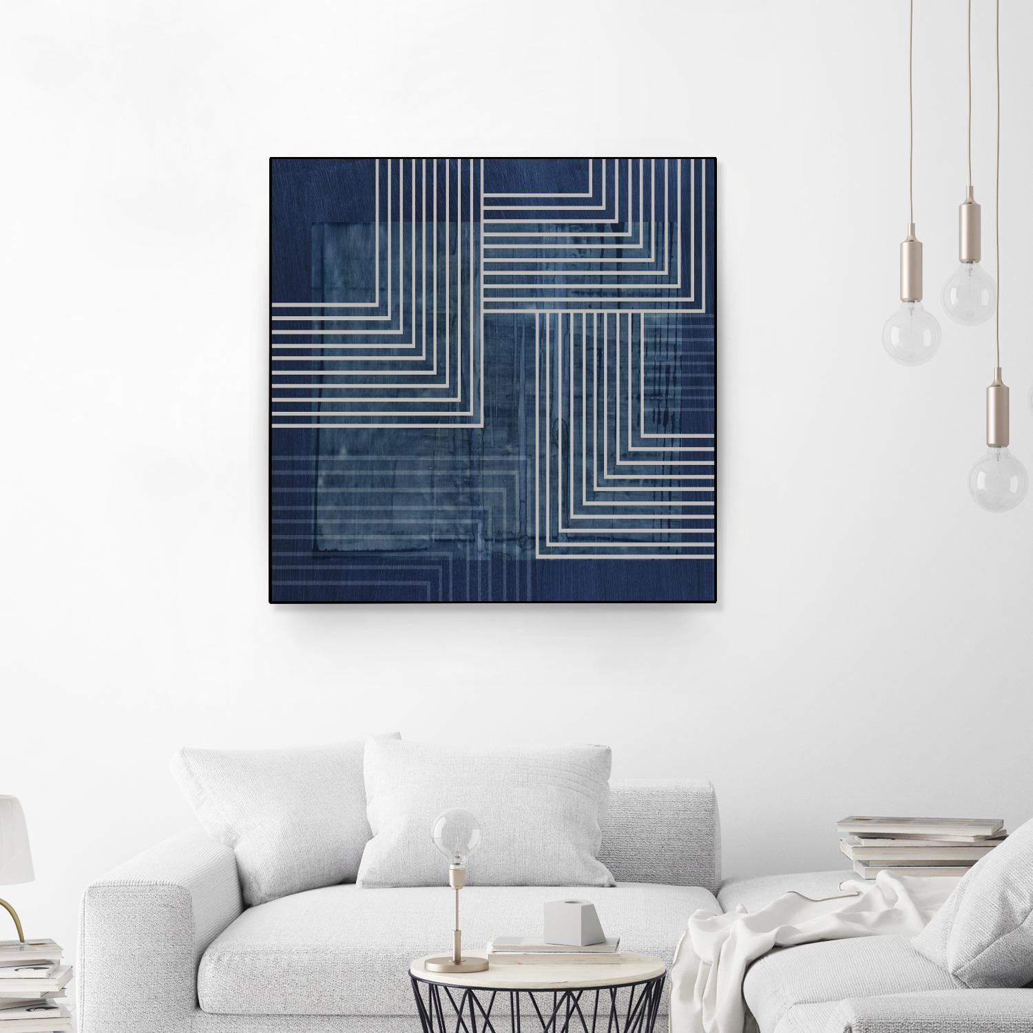 Beneath the Dark Blue Waves III by PI Studio on GIANT ART - abstract