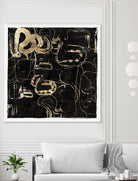 Golden Silence II by PI Studio on GIANT ART - abstract