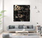 Golden Silence II by PI Studio on GIANT ART - abstract