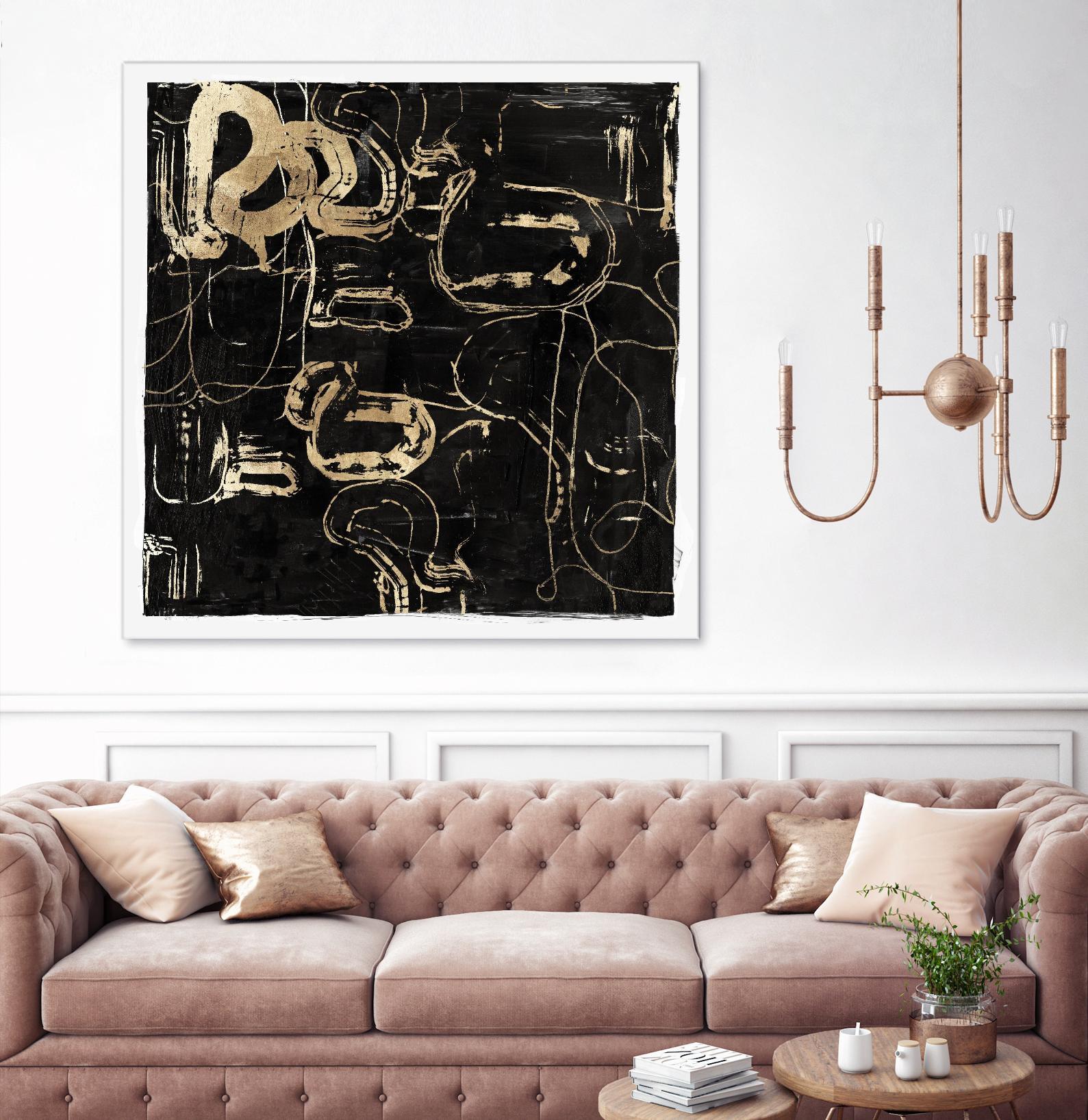 Golden Silence II by PI Studio on GIANT ART - abstract