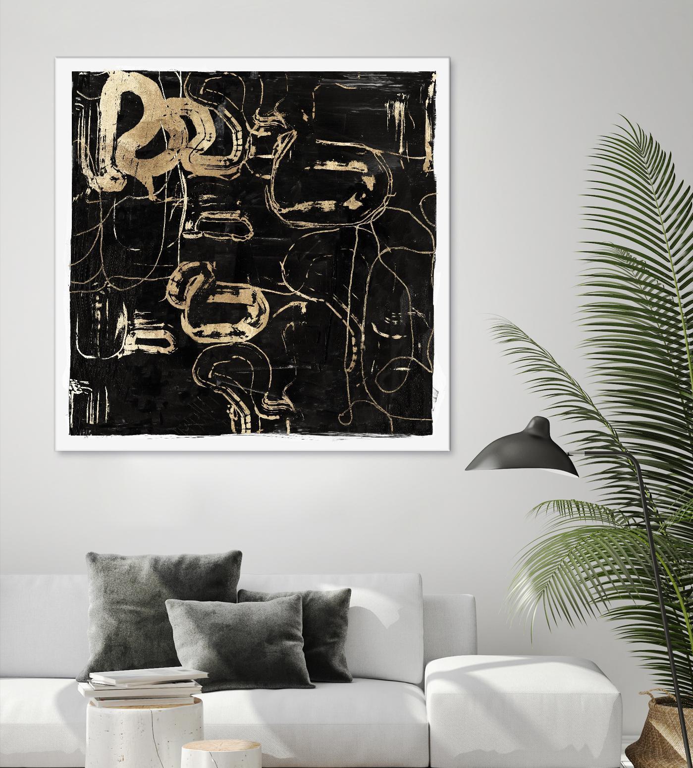 Golden Silence II by PI Studio on GIANT ART - abstract