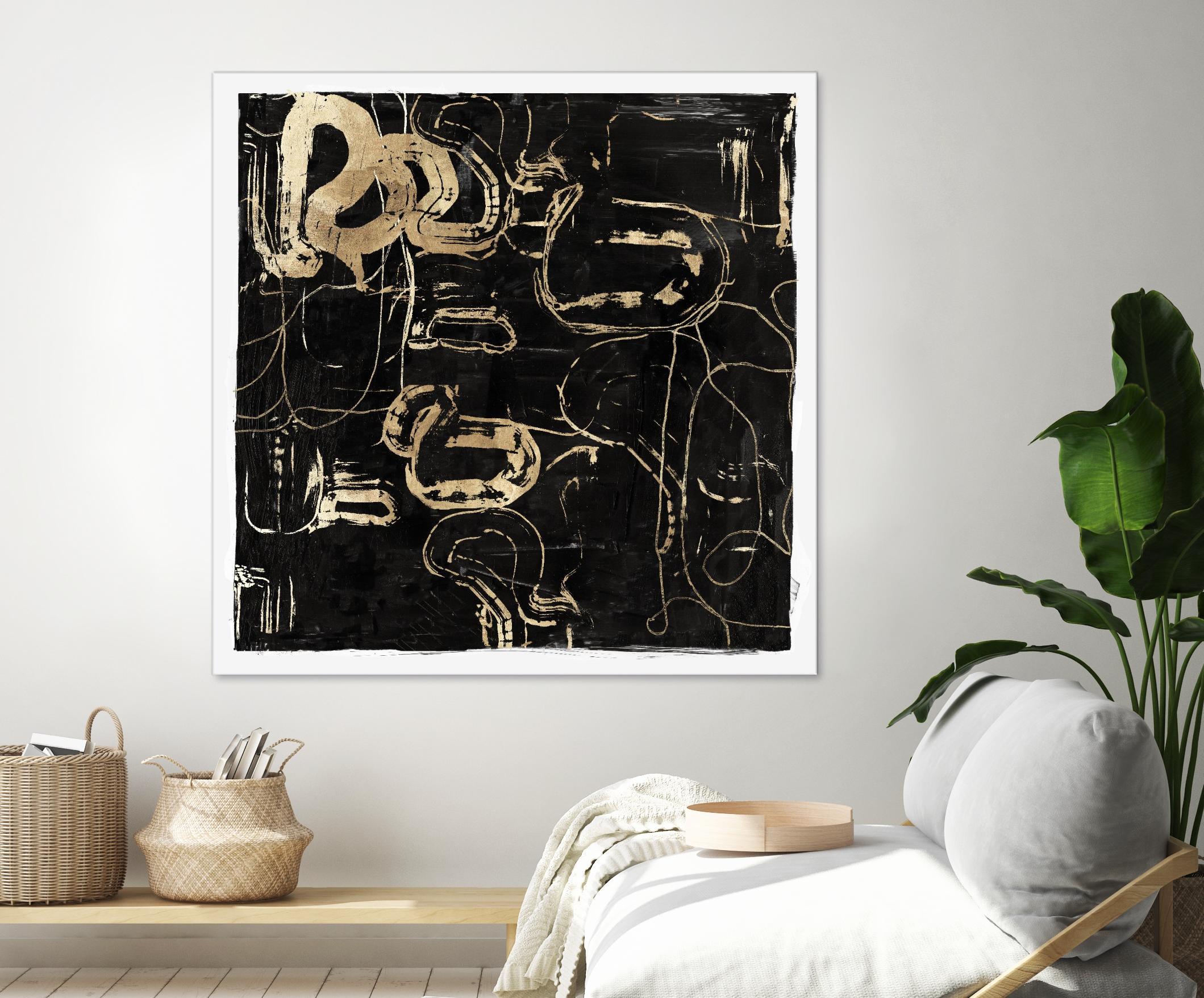 Golden Silence II by PI Studio on GIANT ART - abstract