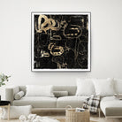 Golden Silence II by PI Studio on GIANT ART - abstract