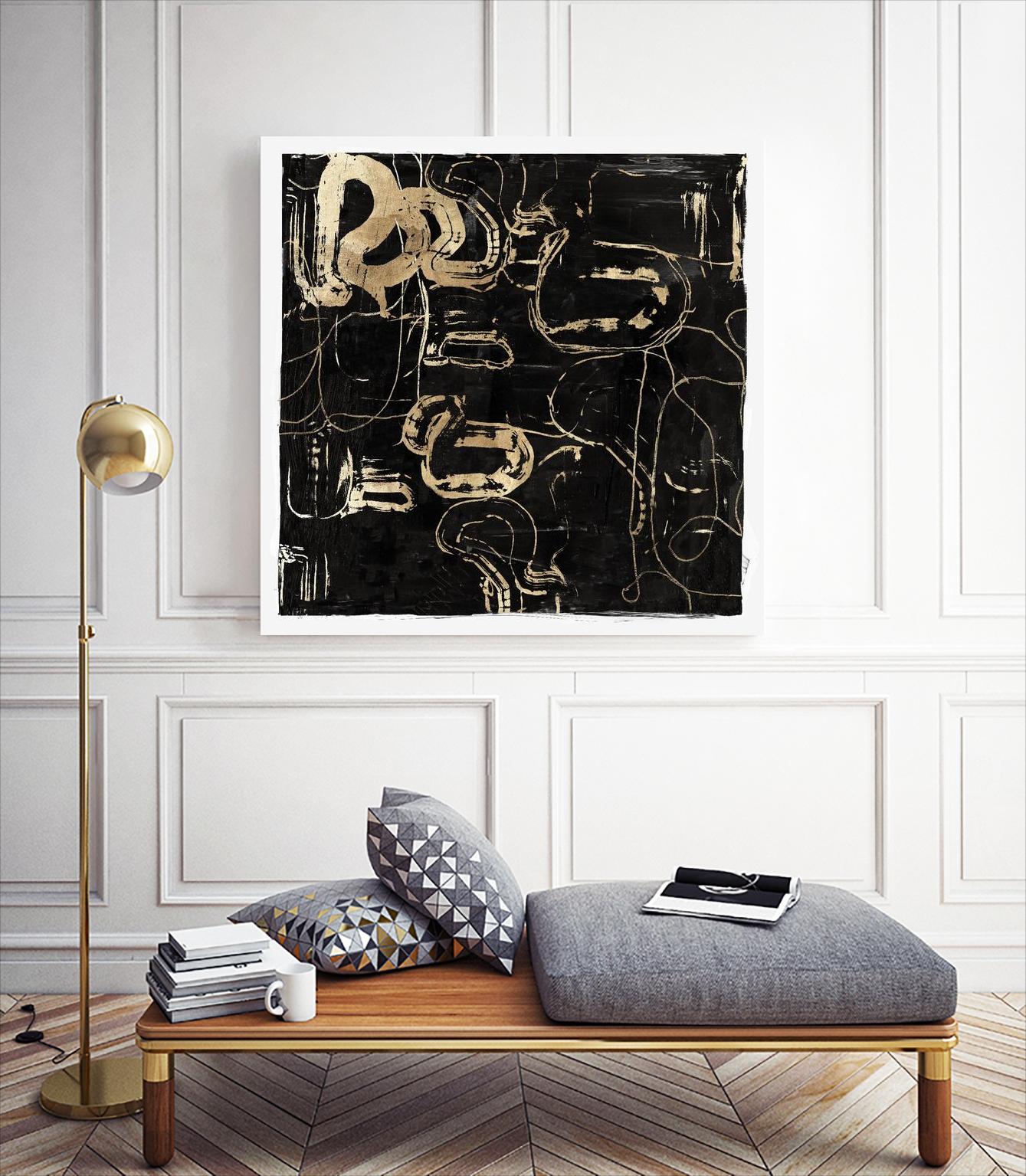 Golden Silence II by PI Studio on GIANT ART - abstract