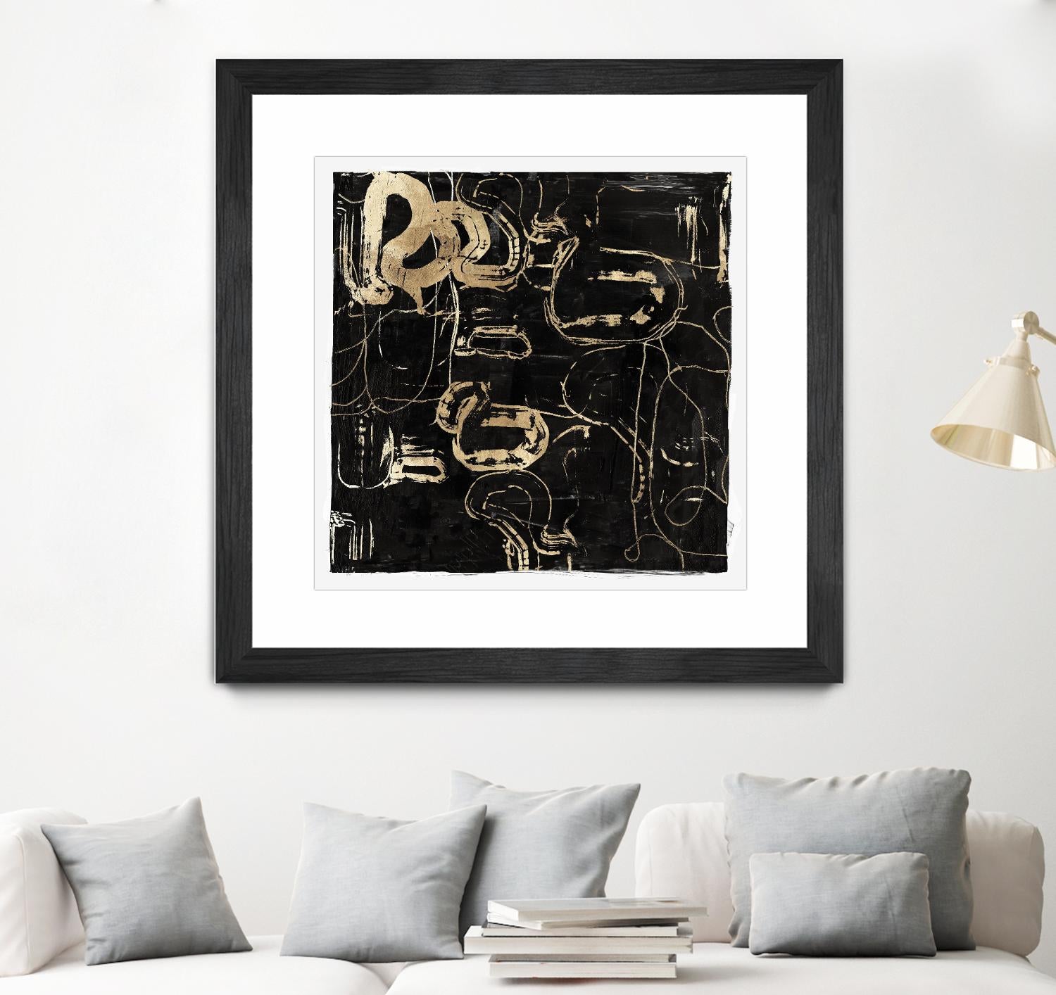 Golden Silence II by PI Studio on GIANT ART - abstract