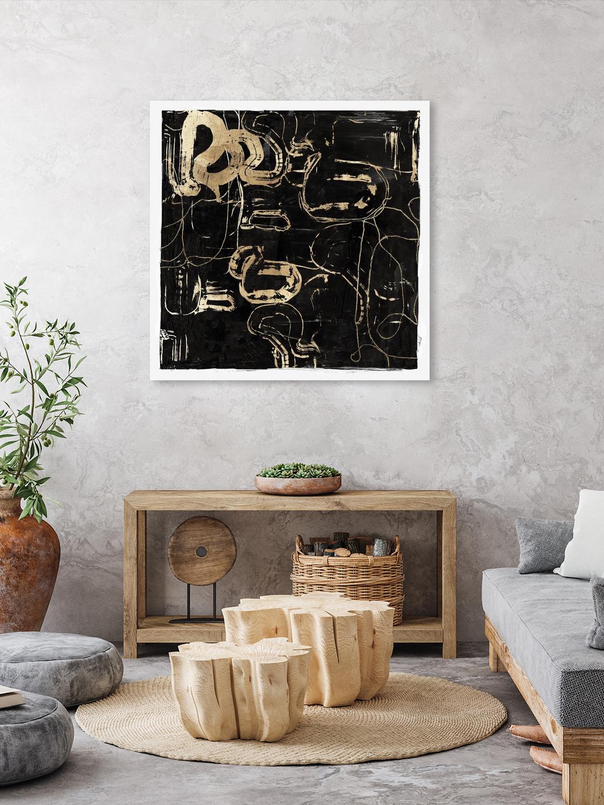 Golden Silence II by PI Studio on GIANT ART - abstract