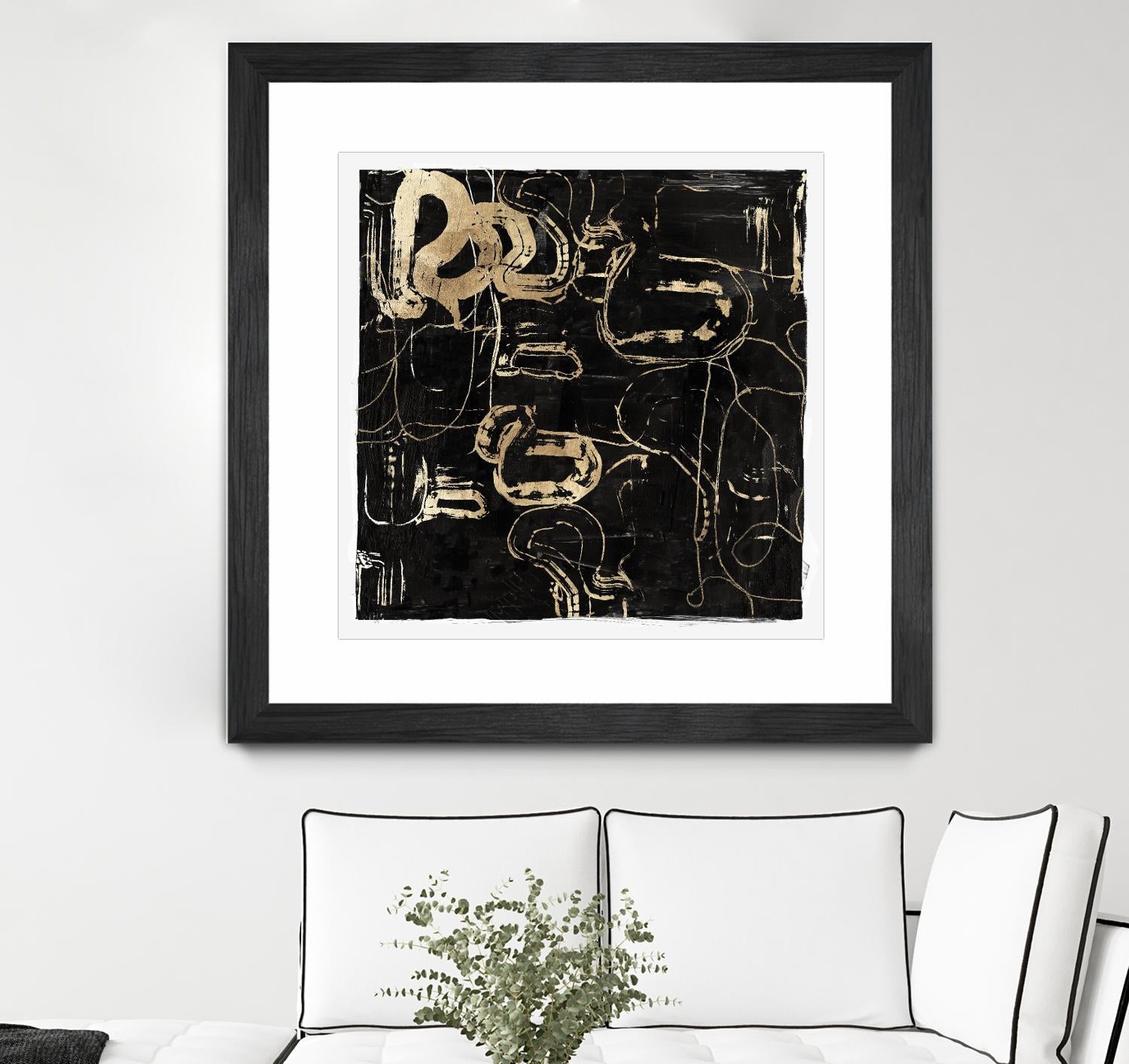 Golden Silence II by PI Studio on GIANT ART - abstract