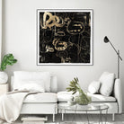 Golden Silence II by PI Studio on GIANT ART - abstract