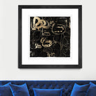 Golden Silence II by PI Studio on GIANT ART - abstract