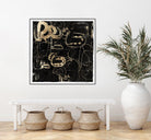 Golden Silence II by PI Studio on GIANT ART - abstract