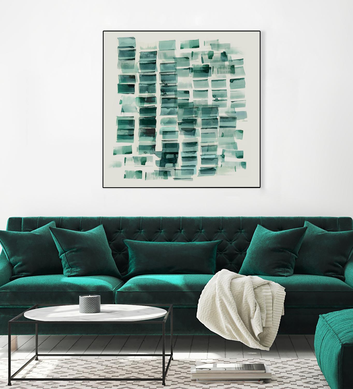 Sea Glass I by PI Studio on GIANT ART - abstract