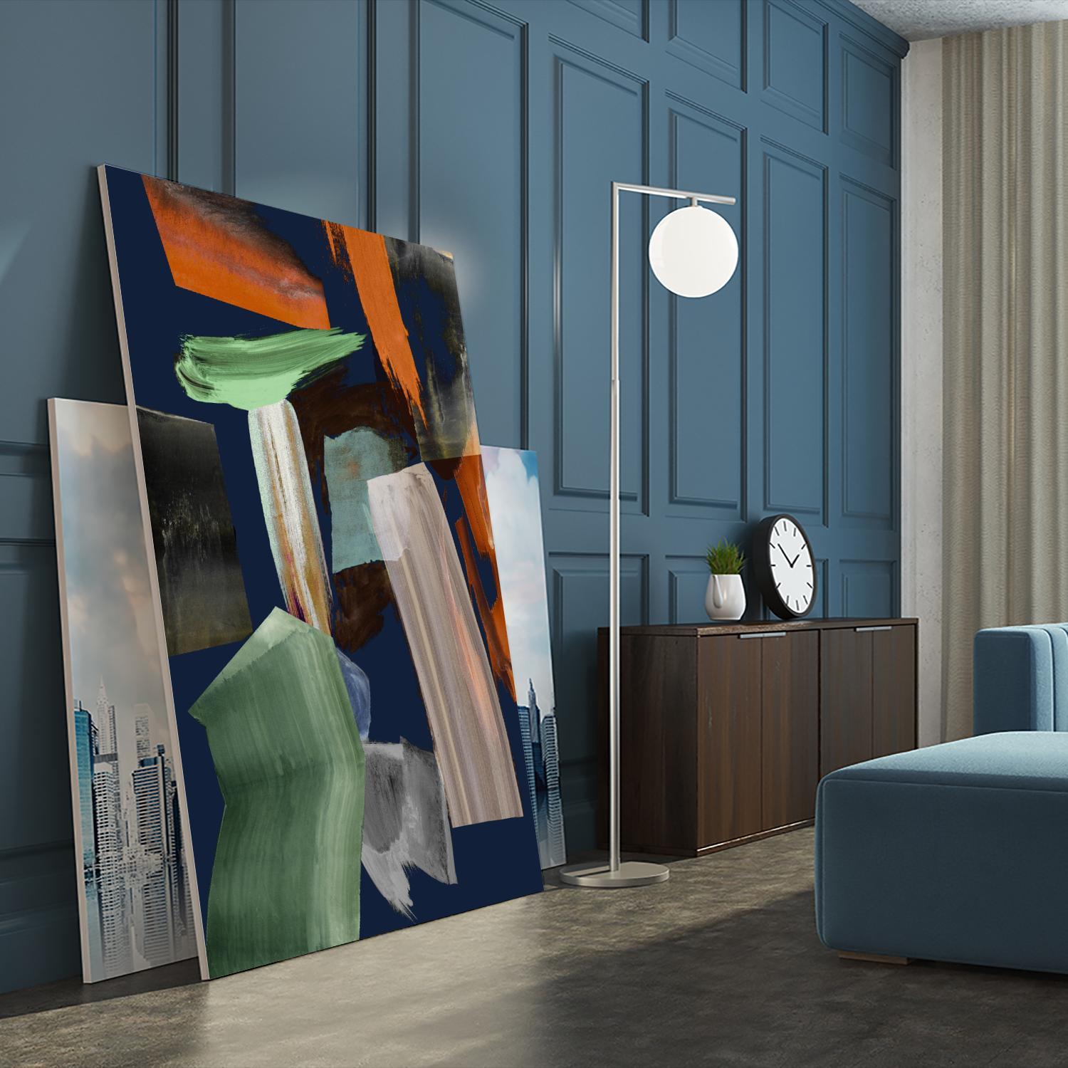 Sunsets in the City I by PI Studio on GIANT ART - abstract