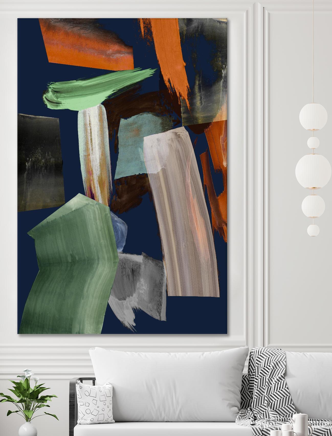 Sunsets in the City I by PI Studio on GIANT ART - abstract