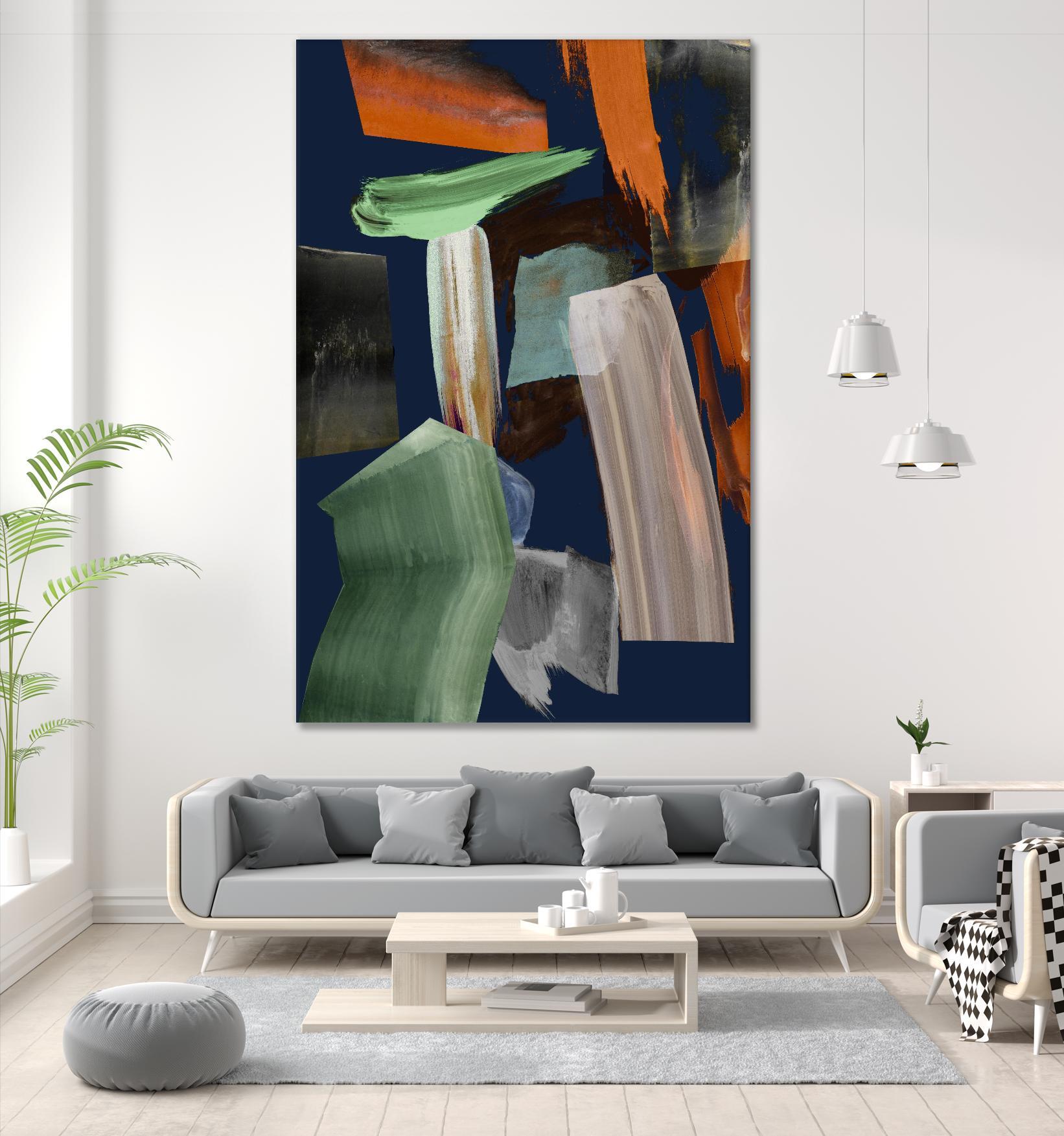 Sunsets in the City I by PI Studio on GIANT ART - abstract