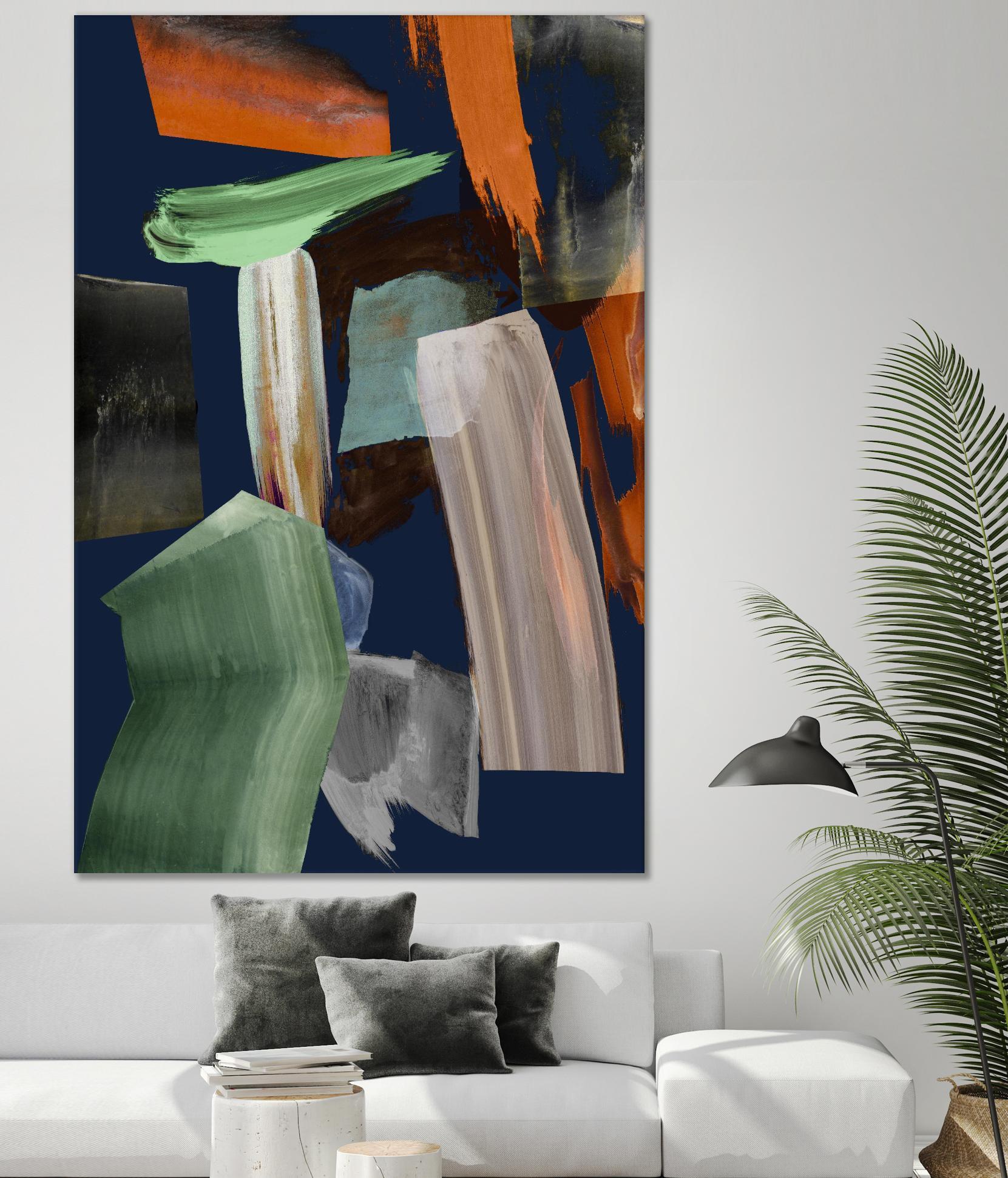 Sunsets in the City I by PI Studio on GIANT ART - abstract